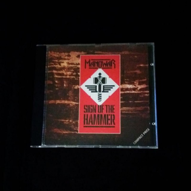 CD - Manowar - Sign Of The Hammer - Printed In Holland - Importado