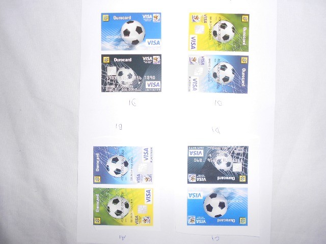 Figurinhas copa 2010 promocional VISA - Foto 2