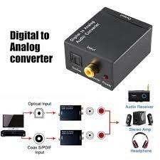 Conversor de Áudio Digital Òtico Para Analógico +Cabo Rca e Cabo Ótico 2m - Foto 4