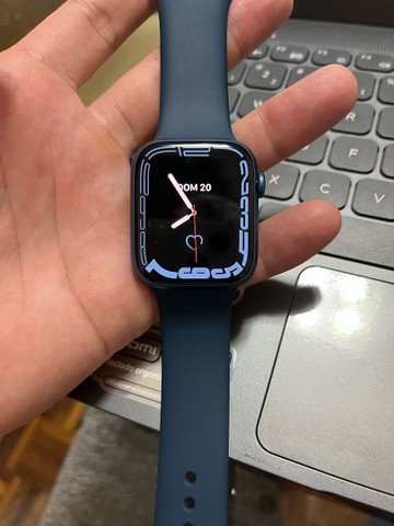 apple watch 7 azul