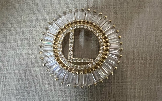 Pingente letra L  - Foto 3