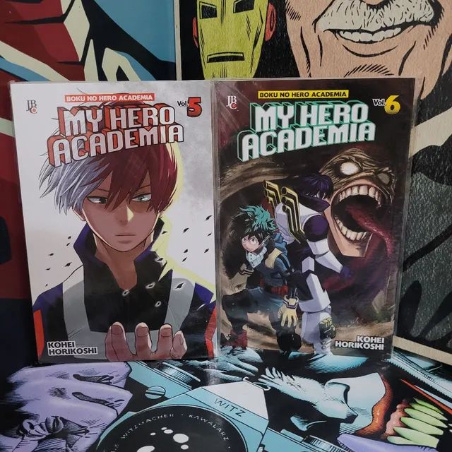 My Hero Academia Boku no Hero Mangá Volume 9 - Livro em Português