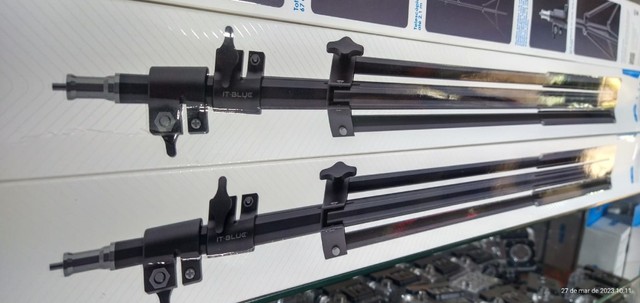 tripé para celular - câmera - luzes de estúdio -  2.10m - Foto 2