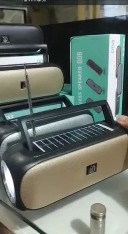 Rádio e  caixa de som portátil  - Foto 2