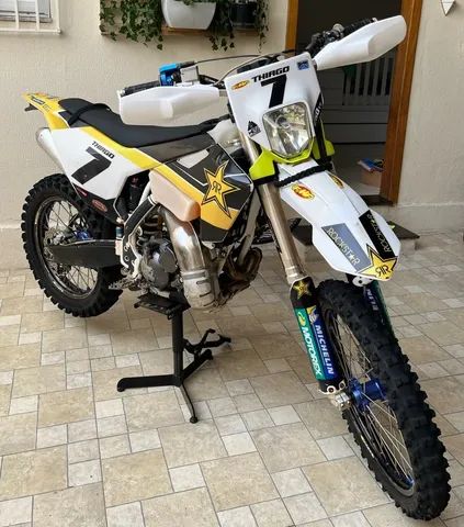 Motocicleta Cross MXF 250cc-TS 2T Branca 200M2T