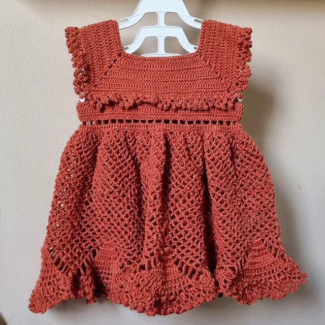 Roupa de Crochê Sereia para Bebê, Roupa Infantil para Menina Usado  31527064