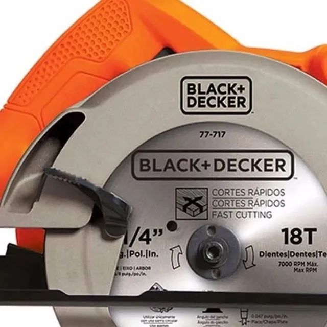 Serra Circular Black Decker 7.1/4 1400W 220V - Foto 2