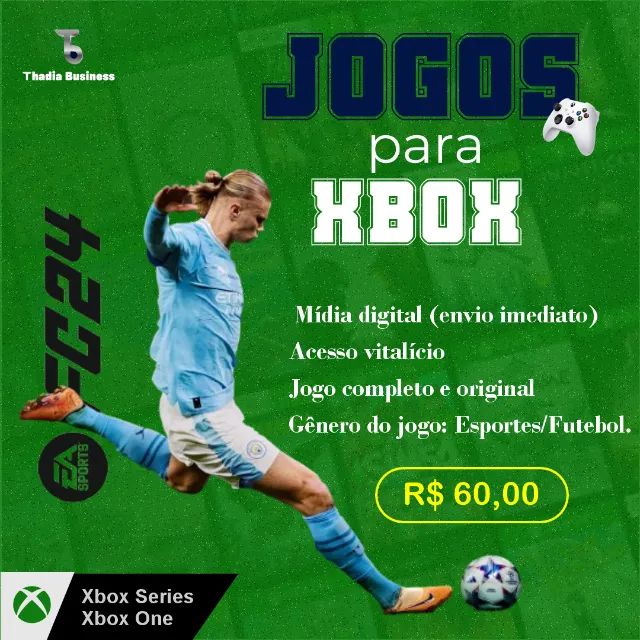 Jogos Xbox 360 (midia Digital) Futebol