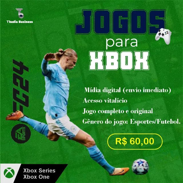 Jogos Xbox 360 Midia Digital Futebol