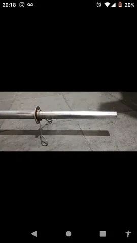 Vendo ou troco barra reta musculação  - Foto 3