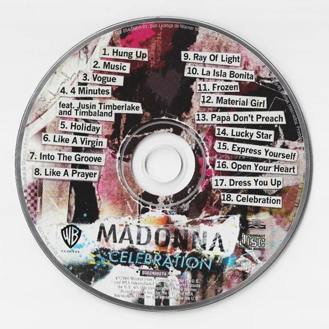 Madonna - Celebration (Format:  CD, Compilation, Remastered,Brasil - Foto 4