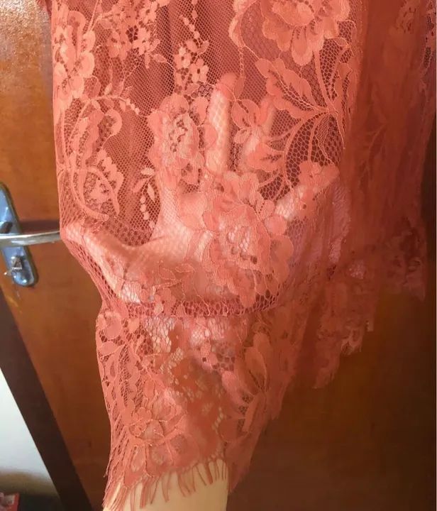 Blusa feminina de renda 46 - Foto 3