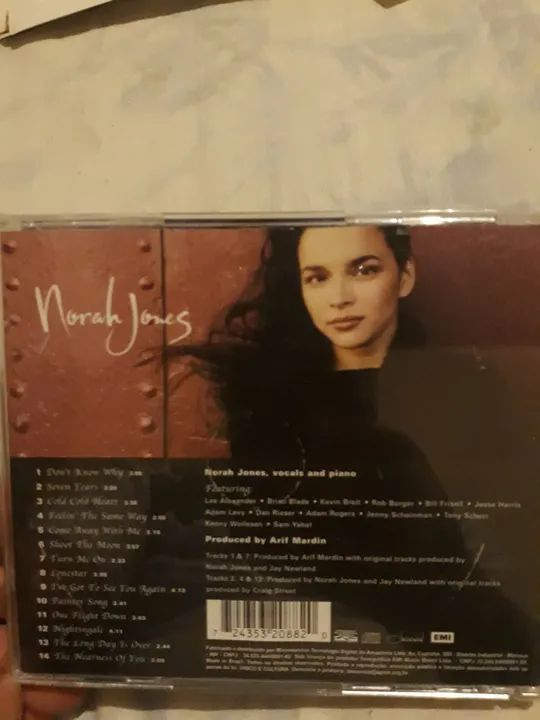 CD Norah Jones - Come Away With Me - Foto 2