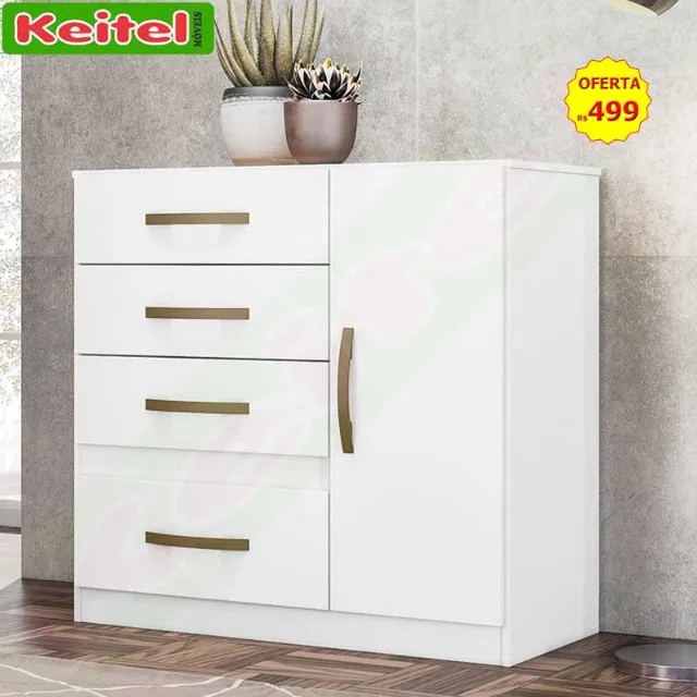 Cômoda Sapateira Vênus Branca