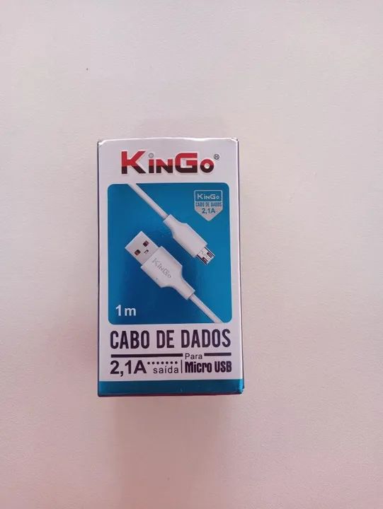Cabo USB p/ Celular Tipo-V8 KINGO 