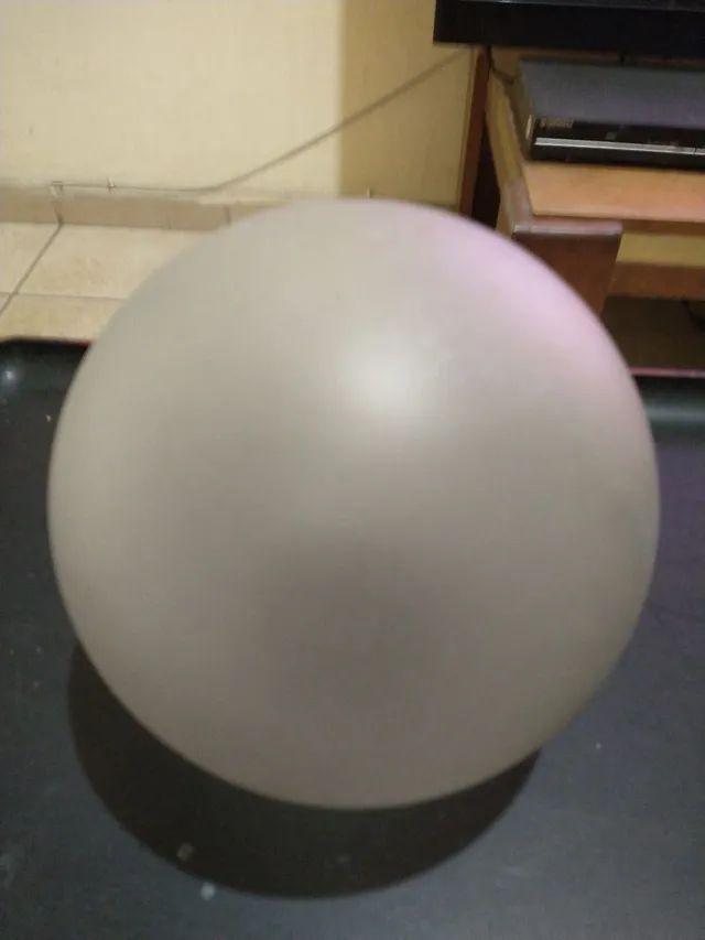 Globo de vidro fosco 