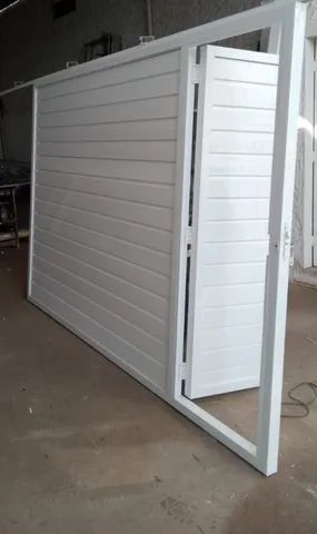 Portão de correr para Garagem 100% Alumínio 