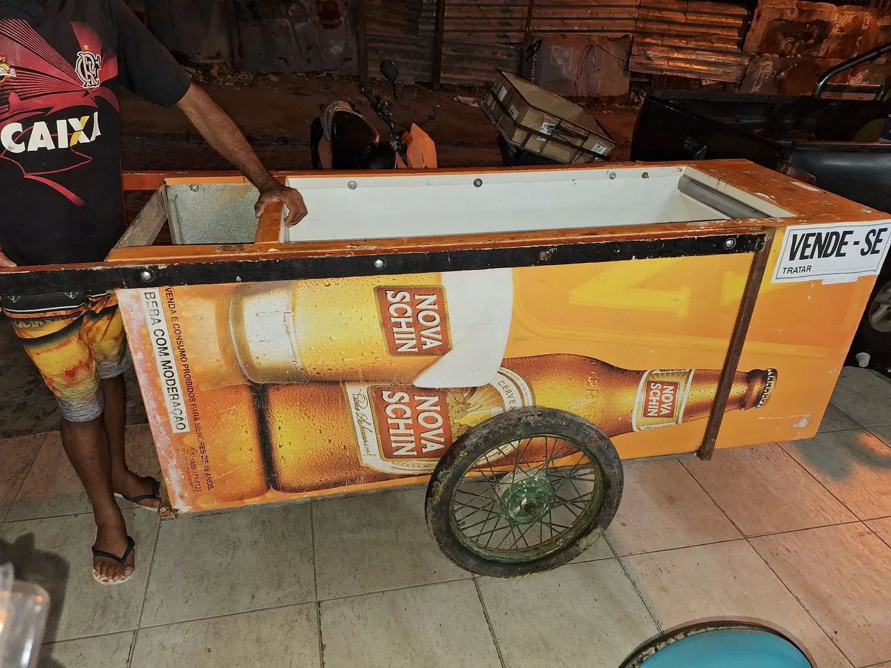 Carrinho de geladeira - Semi novo - Foto 6