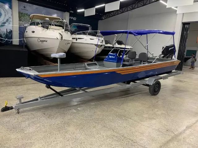 Lancha PN 600 Alufort  - ñ calaça/leveforte/Petybrasil/Fluvimar - Foto 2