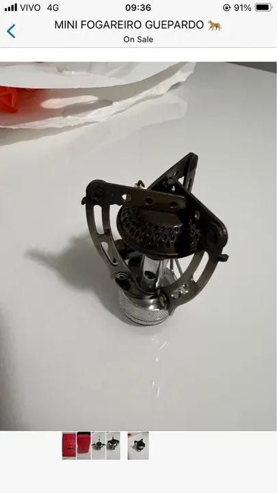 MINI FOGAREIRO GUEPARDO - Foto 6