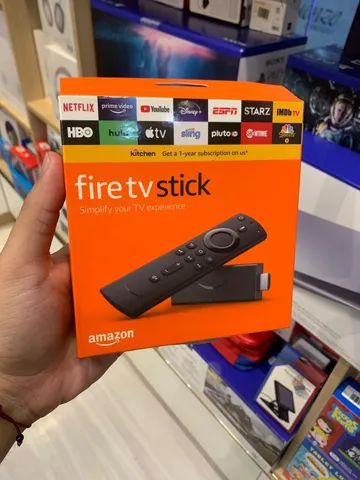 Amazon Fire TV Stick 3Gen (com controle da 2 Gen) - Novo Lacrado - Parcelamos Sem Juros