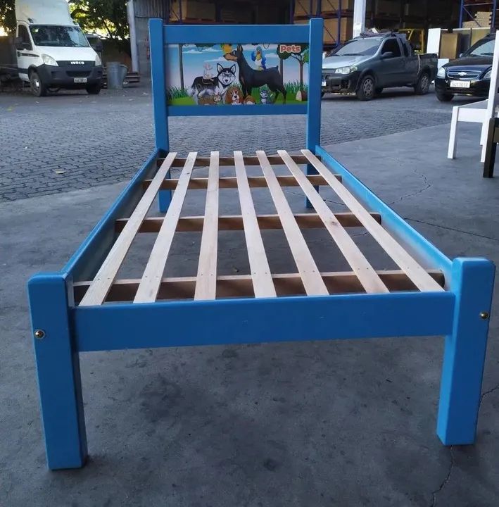 Cama infantil madeira maciça  - Foto 3