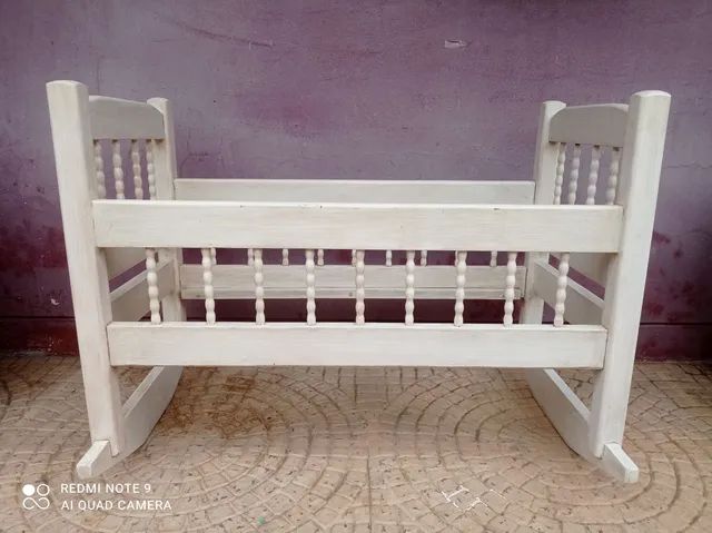 Berço de Balanço antigo  - Foto 5