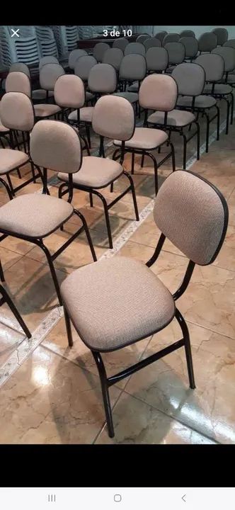 CADEIRAS PARA IGREJA , COLEGIOS , ESCRITÓRIO  - Foto 3