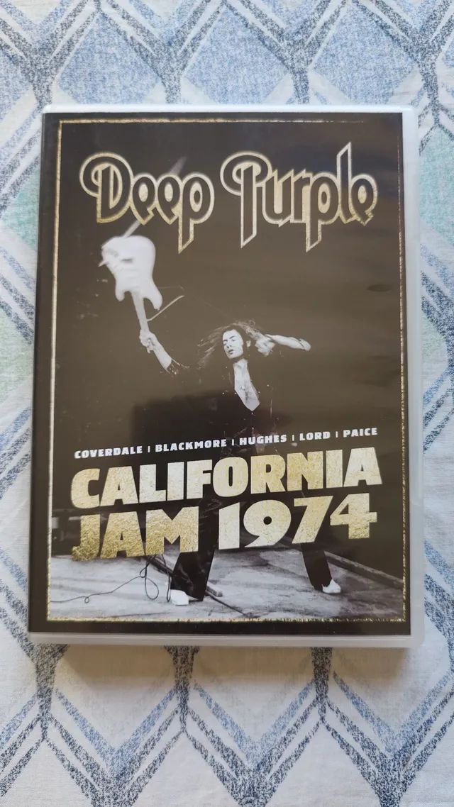 DVD Deep Purple Califórnia Jam 1974 - CDs, DVDs etc - Vitorino Braga ...