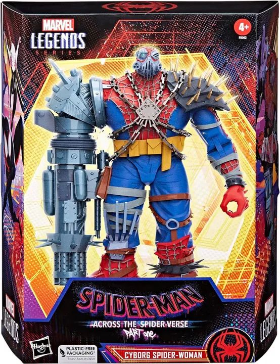 Marvel Legends Spiderverse Aranha Cyborg Spider-woman - Foto 2