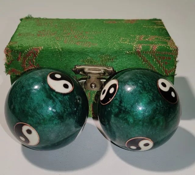 Bolas Chinesas - Tai Chi Baoding - Esferas Terapêuticas - Foto 3