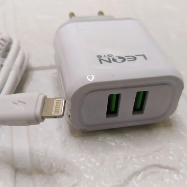 Carregador Turbo 6.1a  2usb Cs04-i8 Iphone Leon - Foto 2