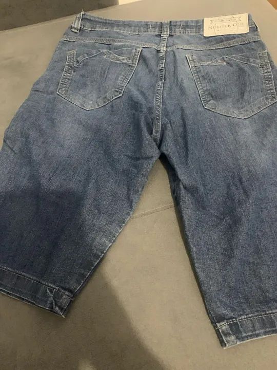 Bermuda,Jeans Delta Jeans - Tamanho 38 - Foto 3