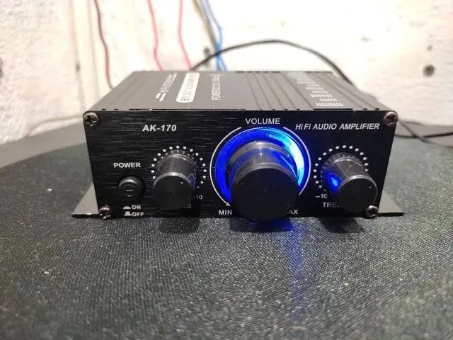 Amplificador de Áudio 400w Hi-Fi Stereo AK-170 - Foto 2