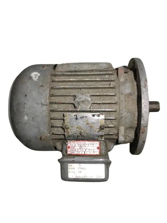 Motor elétrico EBERLE - Monofásico 2 CV - RPM 1700 Eixo 24