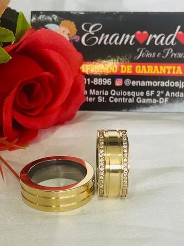 Aliança de moeda antiga