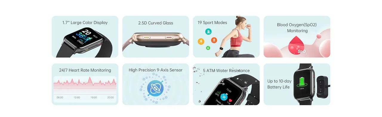 Smartwatch Umidigi Uwatch 5S - Foto 4