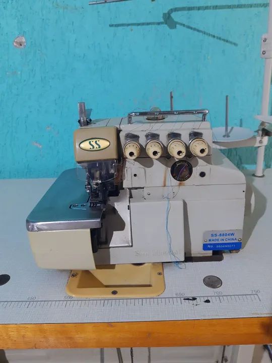 Máquina de costura industrial ponto cadeia  - Foto 6