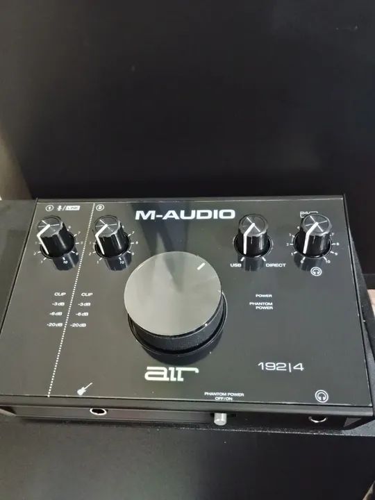 M-Audio AIR 192|4 Vocal Studio Pro - Novo e Sem Uso!  - Foto 4