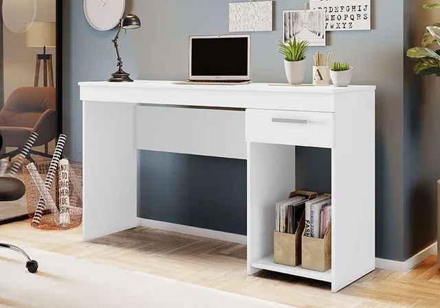 Mesa office 2070 para salas e escritorio em mega promoção entrega grátis  - Foto 2