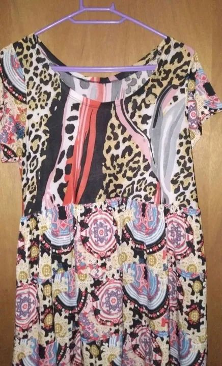 Vestido Floral Estampado GG - Foto 5
