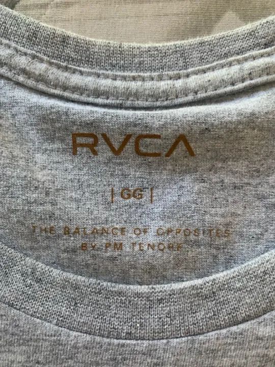 Camiseta RVCA GG Cinza - Foto 2