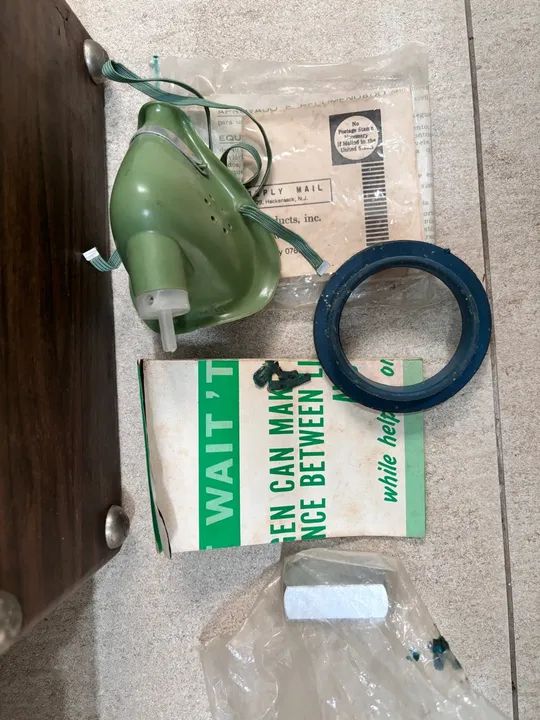 Kit Oxigênio Emergência antigo - Foto 4