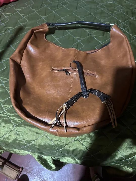 Bolsa de ombro marrom - Foto 2