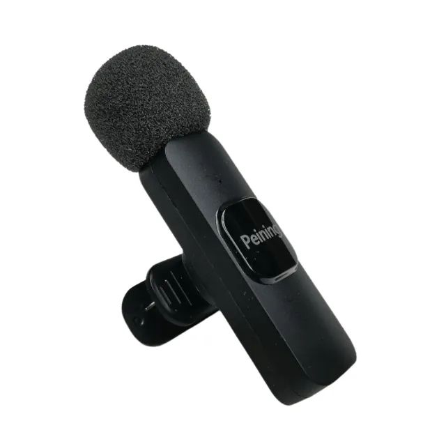 Microfone De Lapela Sem Fio Lightning - Peining  cod: 3531