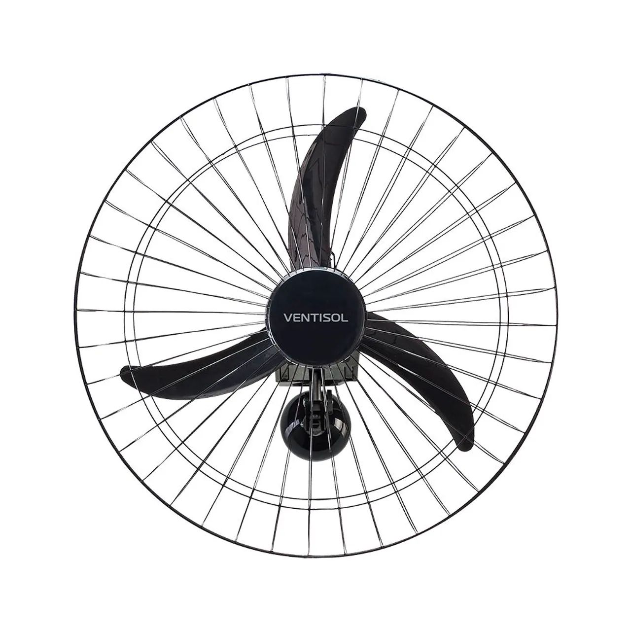 Ventilador de Parede 60cm Ventisol 03 Pas BIVOLT Oscilante 200W Novo (PROMOÇÃO)