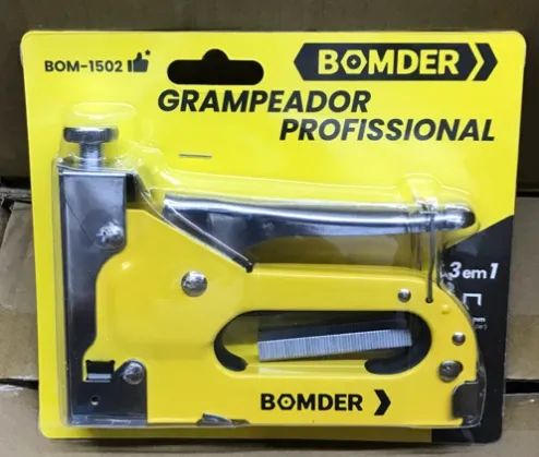 Grampeador Tapeceiro Profissional Bomder BOM-1502 - Foto 3