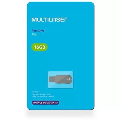Multilaser USB Flash Drive 8 GB, 16 GB, and 32 GB64739357551234122