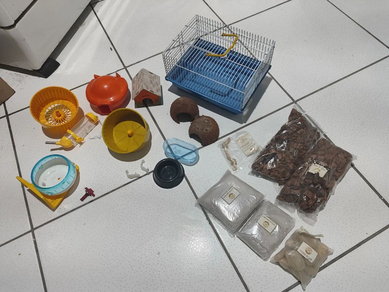 Acessórios para hamster