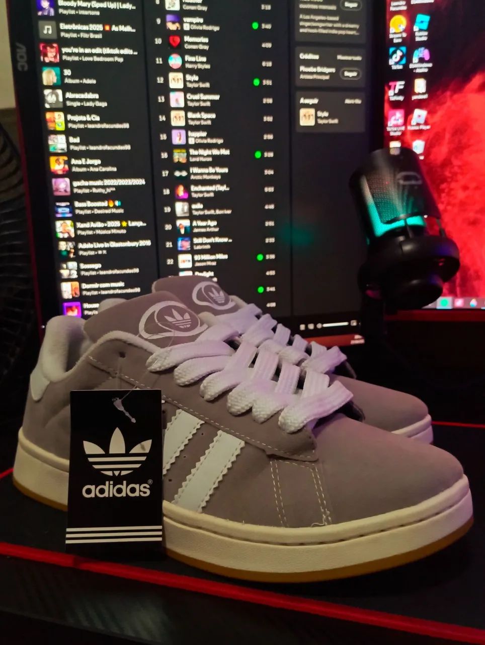 Adidas Campus 00s -Cinza 41